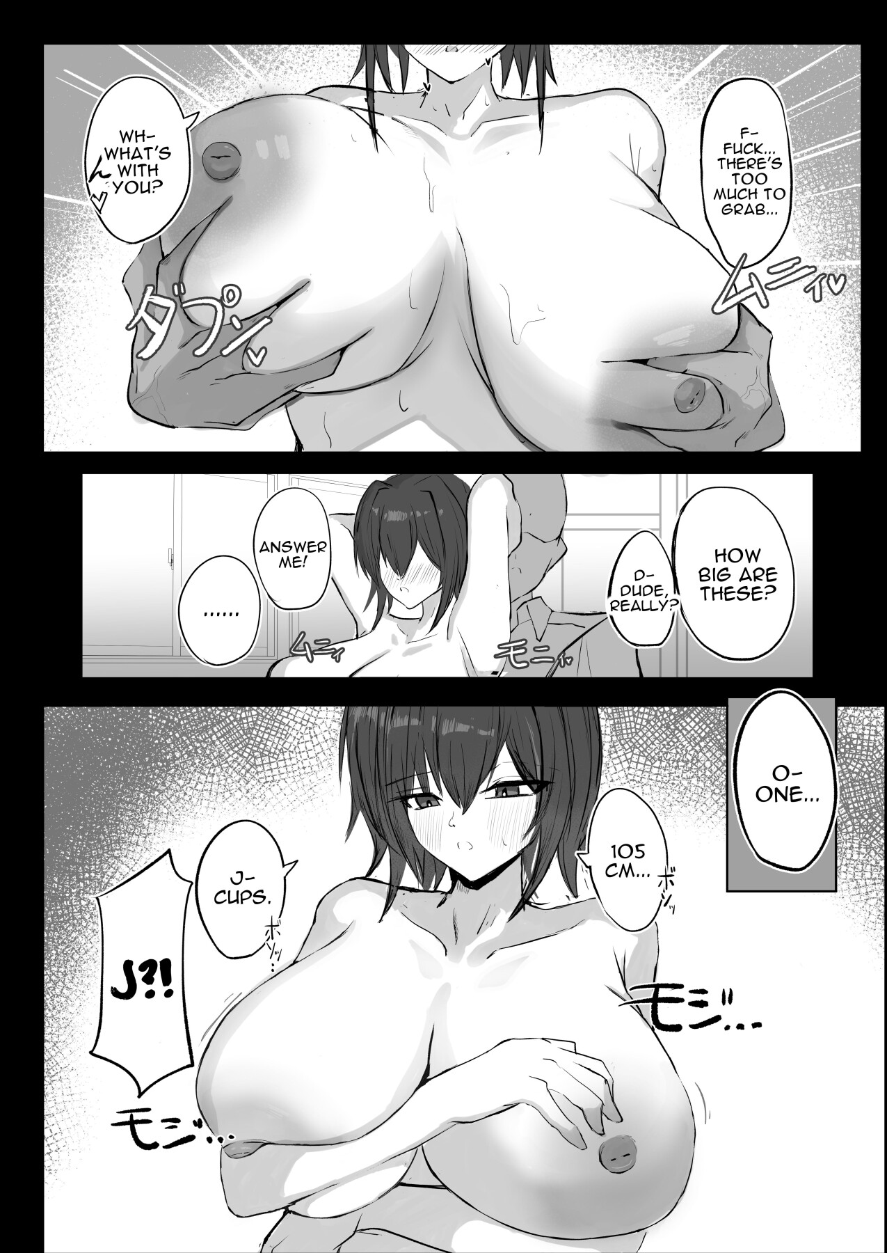Hentai Manga Comic-Sex With My J-cup Bust Friend Who I Used To Think Was A Guy-Read-9